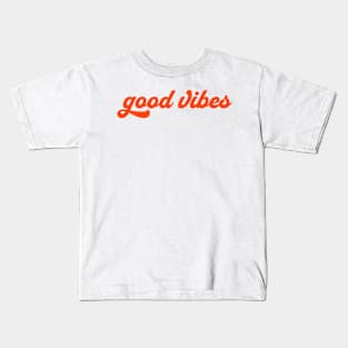 Retro Good Vibes Kids T-Shirt